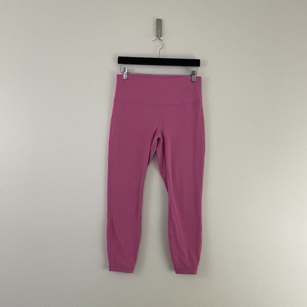 Lululemon High Rise Align Pant 25" Leggings Rose Pink Size 12